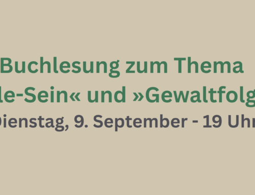 Buchlesung zum Thema »Viele-Sein« und »Gewaltfolgen«